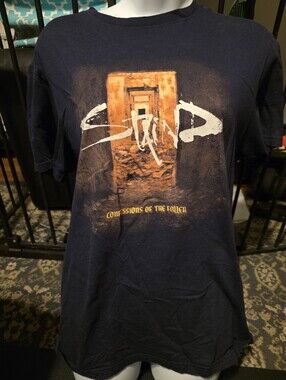 Staind Men's T-shirt Size M Band Merch Blue